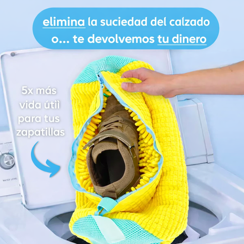 Bolsa Protectora para Lavar Zapatillas sin Dañarlas
