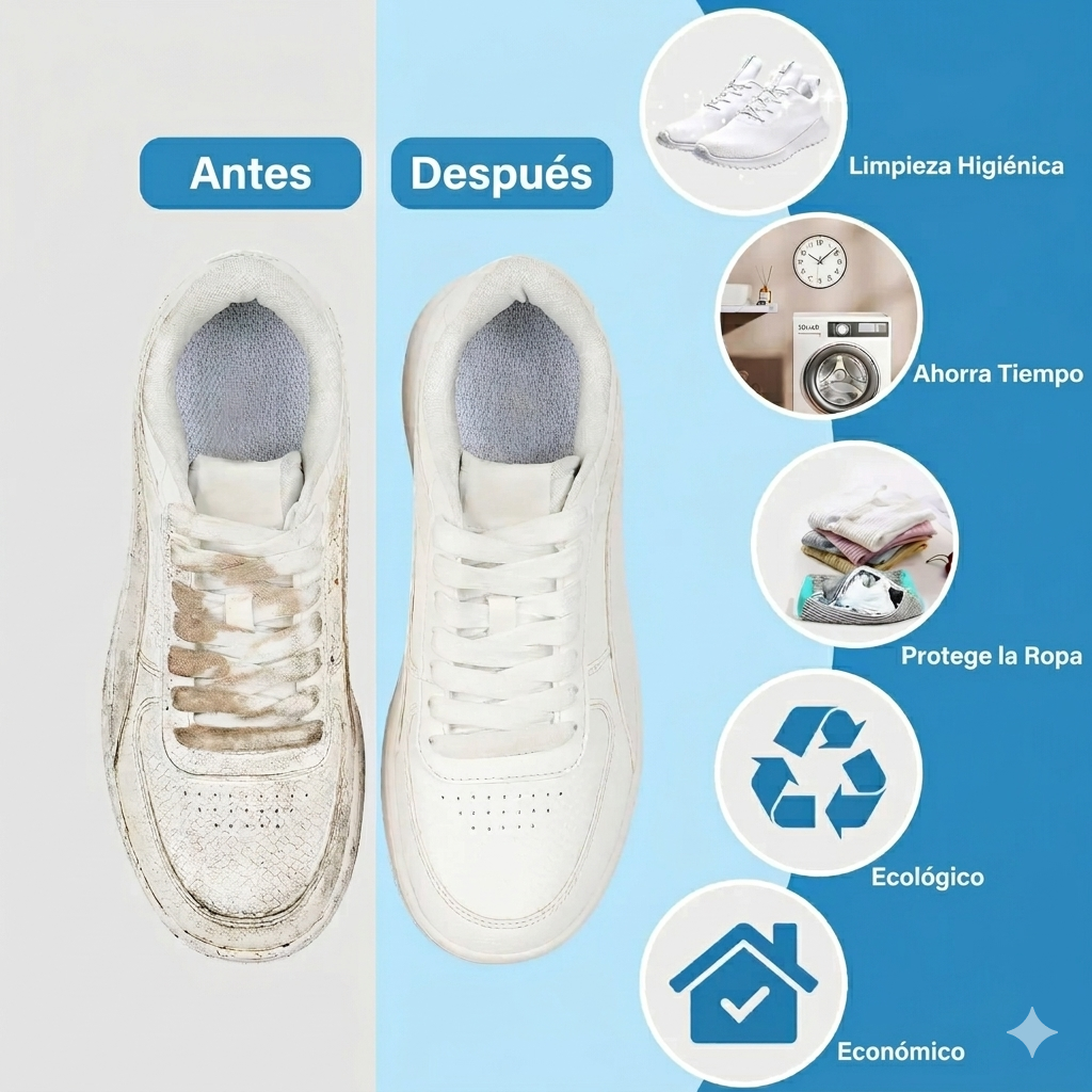 Bolsa Protectora para Lavar Zapatillas sin Dañarlas