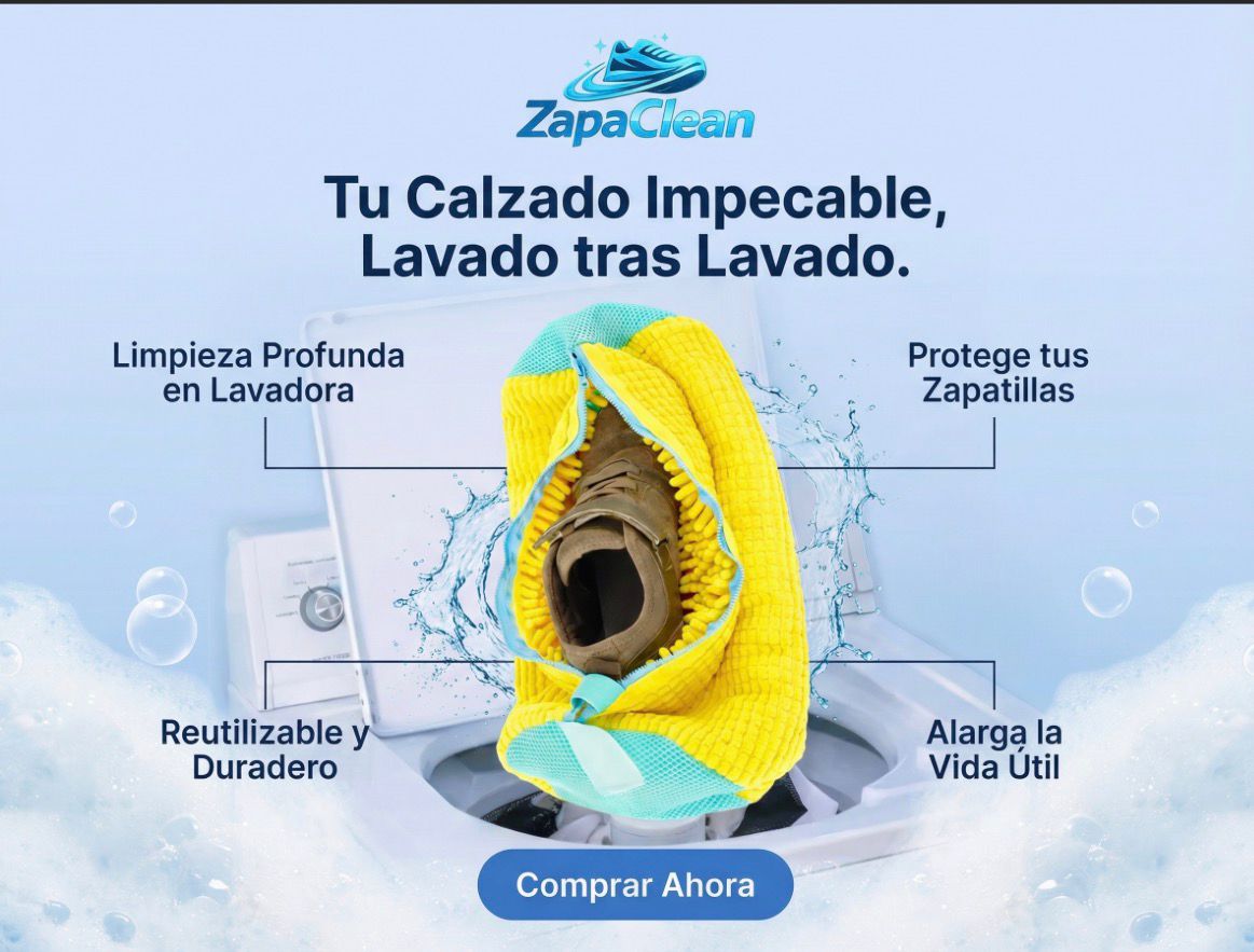 Bolsa Protectora para Lavar Zapatillas sin Dañarlas